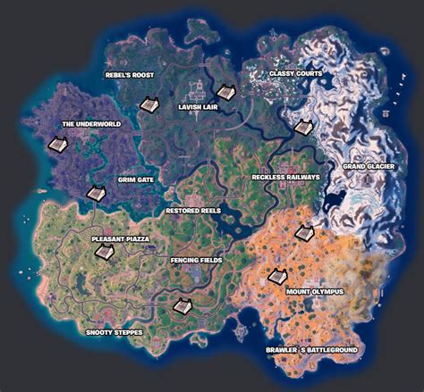 ouvrir bunker fortnite|All Weapon Bunker Locations in Fortnite Chapter 5 Season 2 (Map).